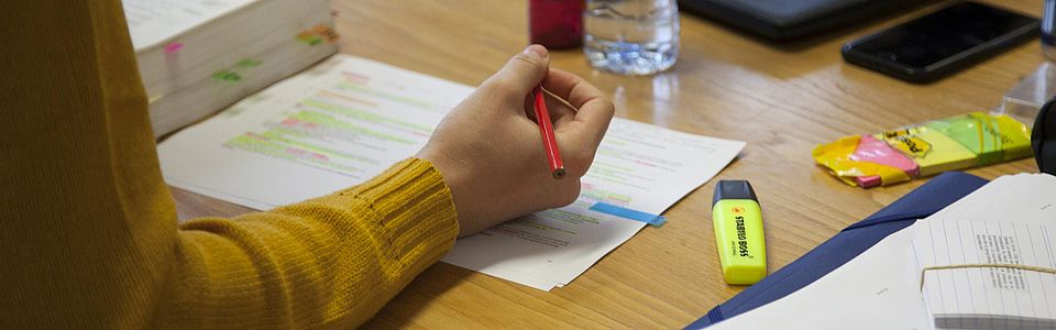 Studieren in der Bibliothek